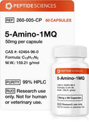 5-Amino-1MQ 50mg (60 Capsules) - Peptide Sciences - Peptídeo