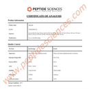 Adipotide (FTPP) 10mg - Peptide Sciences - Peptídeo