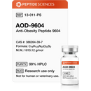 AOD9604 6 mg - Peptide Sciences - Peptídeo