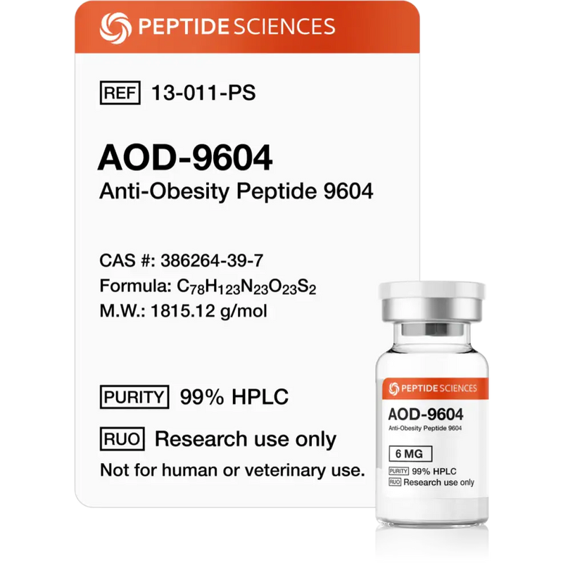 AOD9604 6 mg - Peptide Sciences - Peptídeo