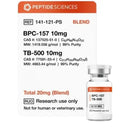 BPC-157 TB-500 Wolverine stack (Blend) - Peptide Sciences - Peptídeo