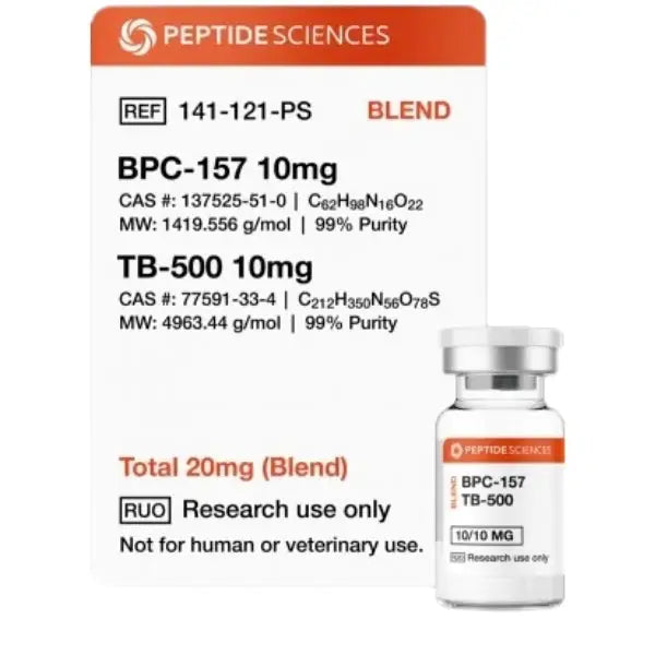 BPC-157 TB-500 Wolverine stack (Blend) - Peptide Sciences - Peptídeo