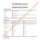 CJC-1295 5 mg - no DAC (Mod GRF 1-29) - Peptide Sciences - Peptídeo