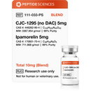 CJC-1295 (no DAC) Ipamorelin 10mg (Blend) - Peptide Sciences - Peptídeo