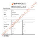 GHRP-6 10mg - Peptide Sciences - Peptídeo