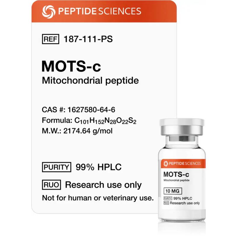 MOTS-c 10mg - Peptide Sciences - Peptídeo