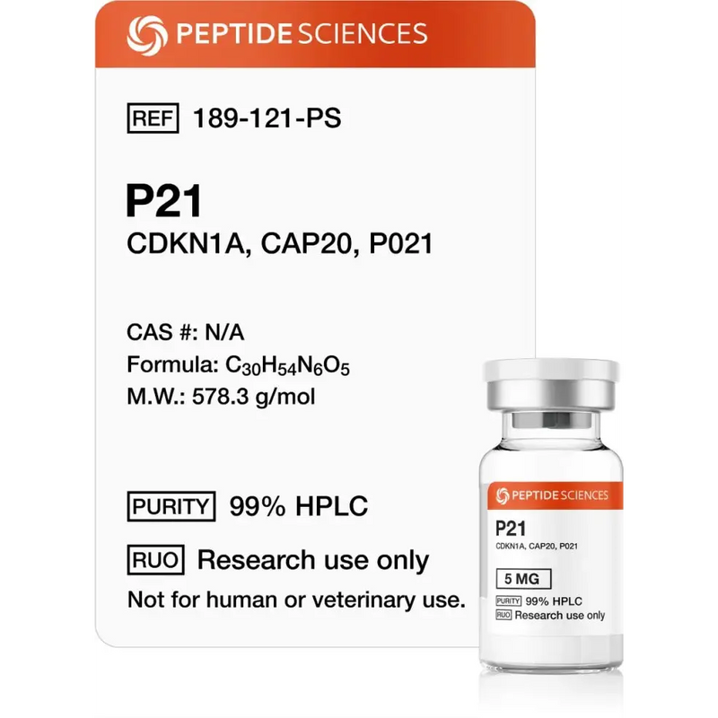 P21 (P021) 5mg - Peptide Sciences - Peptídeo